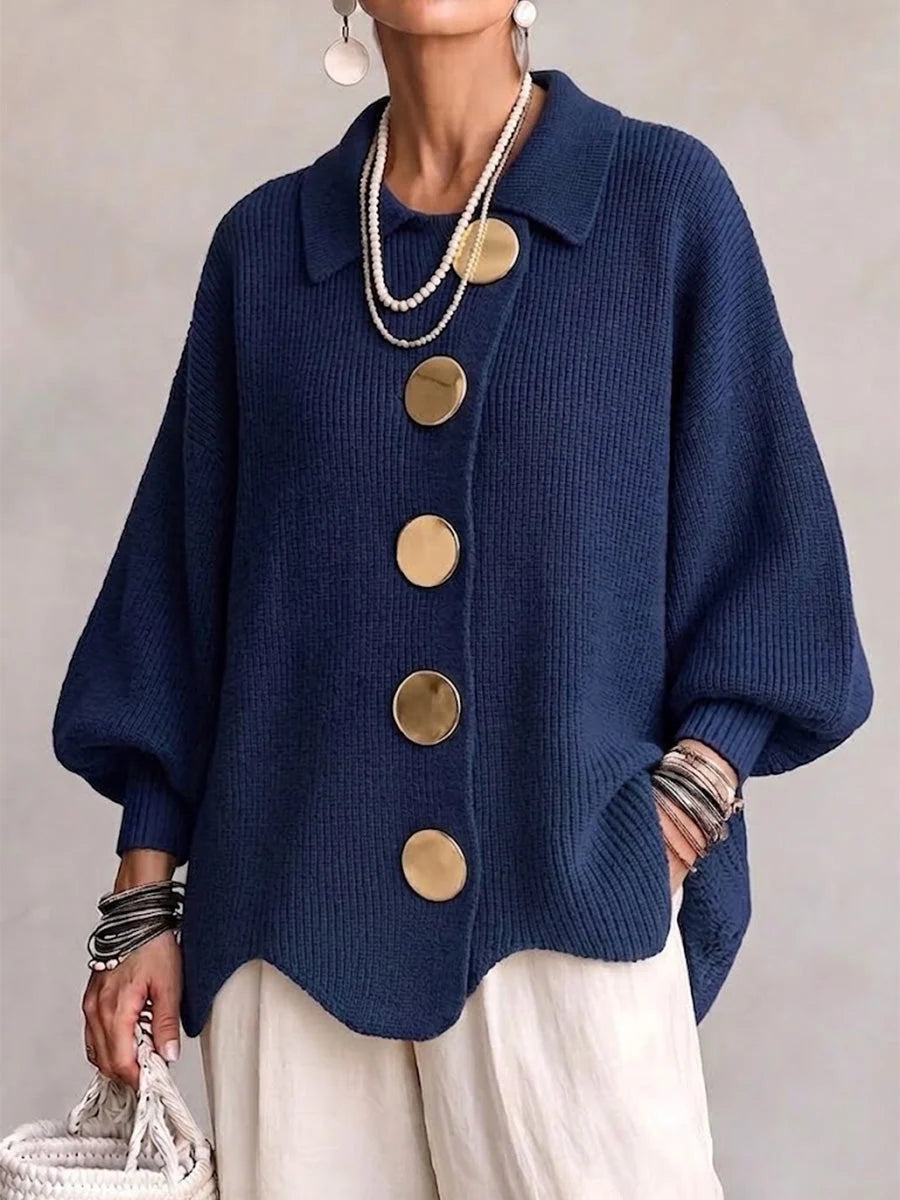 Mireya | Women's Oversized Collared Cardigan