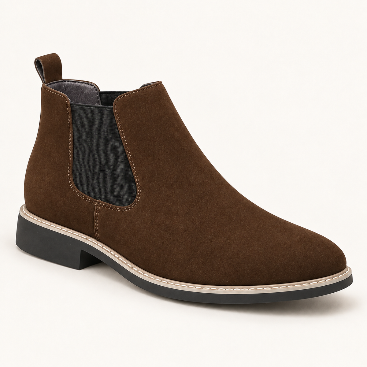 Elliot | Men's Chelsea Boots — Slip-On Ankle Boots with Elastic Side Panels