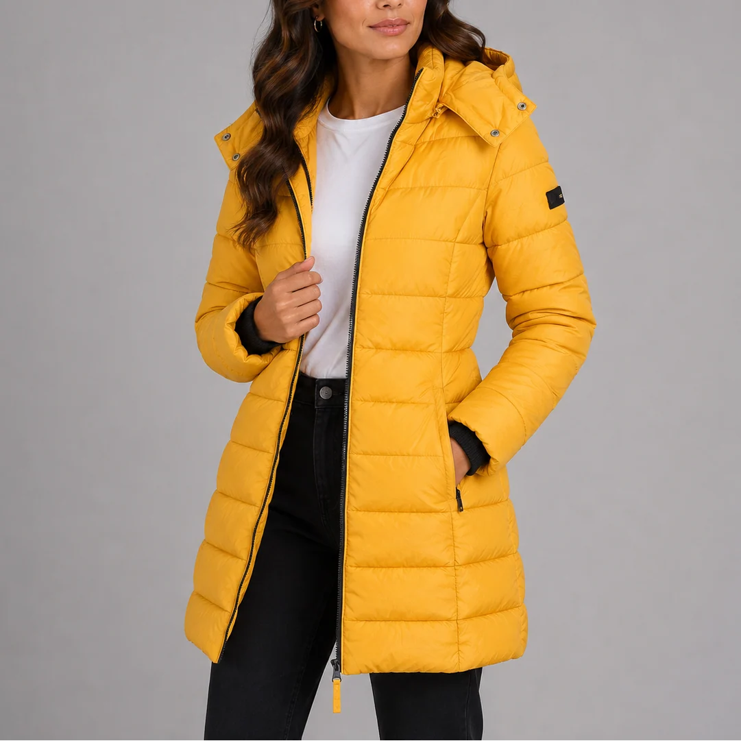 Elodie | Women's Hooded Quilted Puffer Jacket