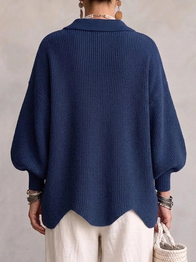 Mireya | Women's Oversized Collared Cardigan