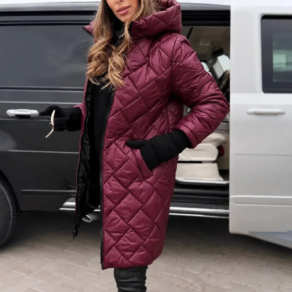 Seren | Women's Long Puffer Coat