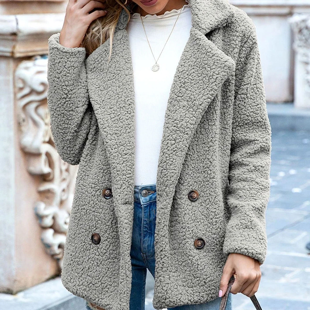 Odette Chelsea boots worn with trousers