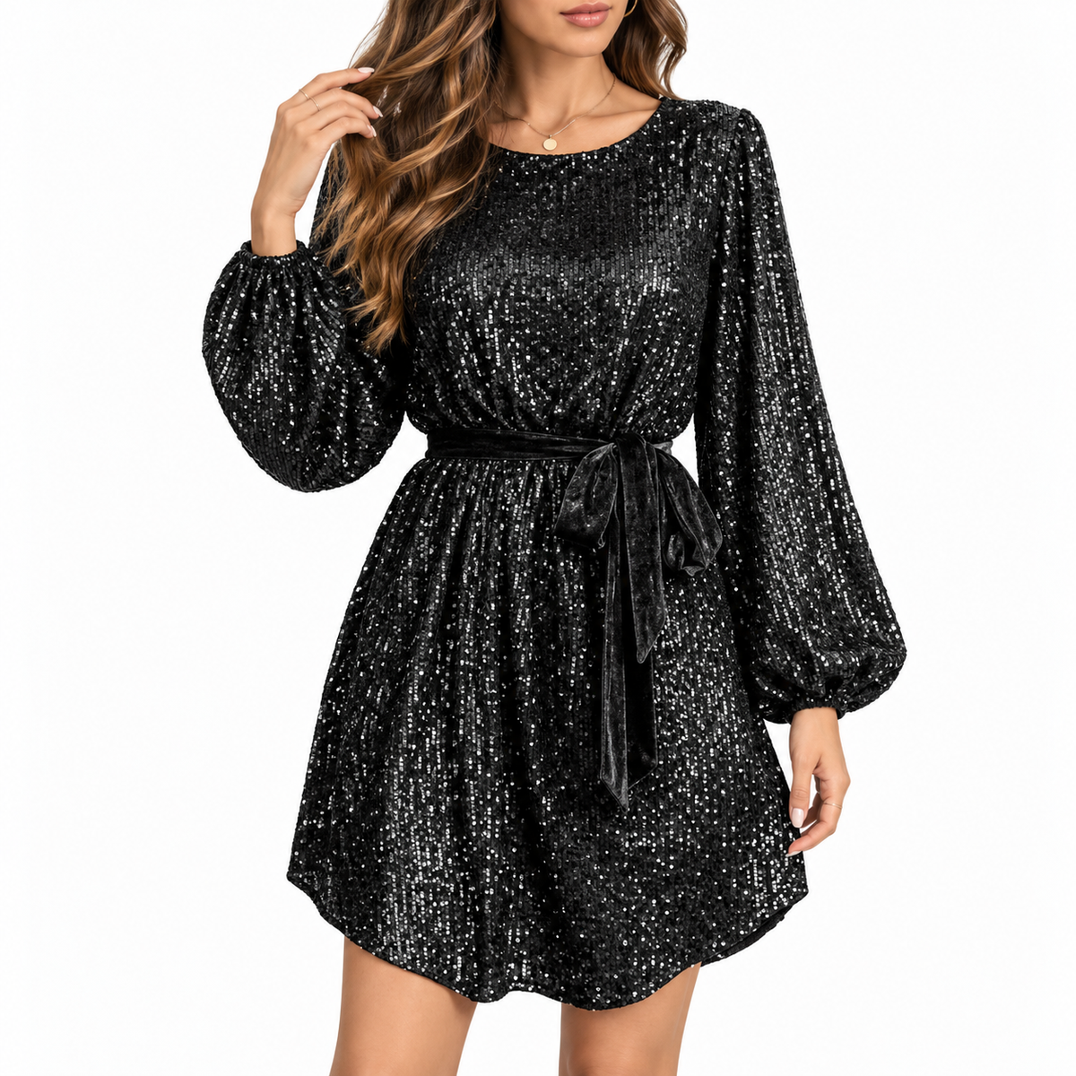 Vionette | Women's Sequin Holiday Party Dress