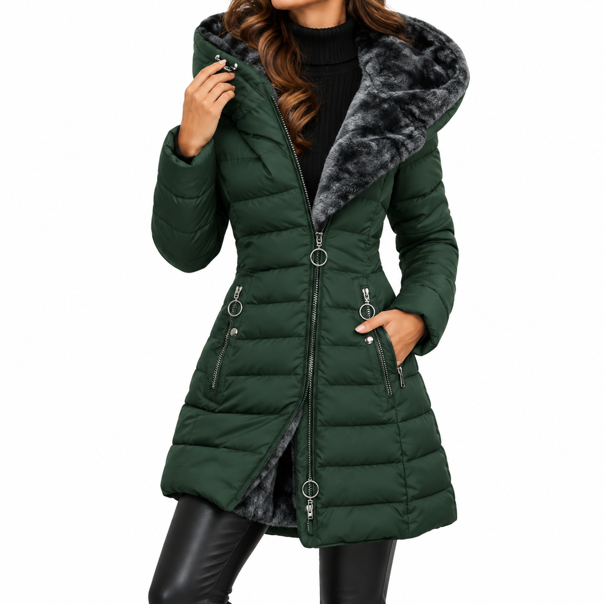 Marcella | Women's Faux Fur Lined Puffer Coat