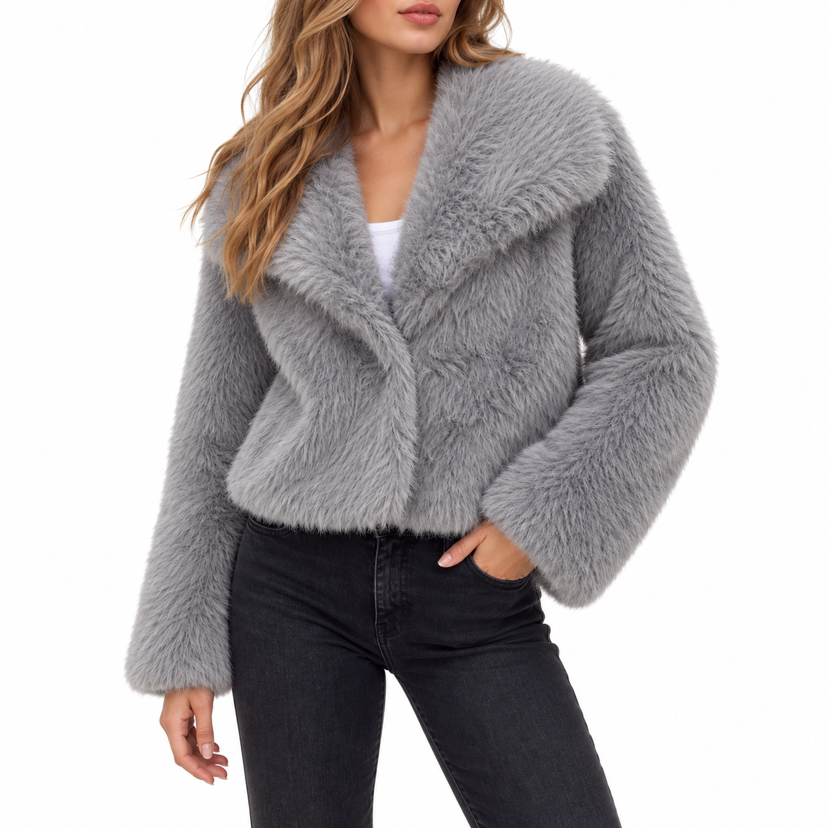 Evania | Women's Faux Fur Coat