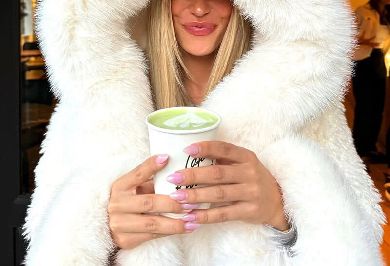 Isaline | Women's Faux Fur Coat with Oversized Hood