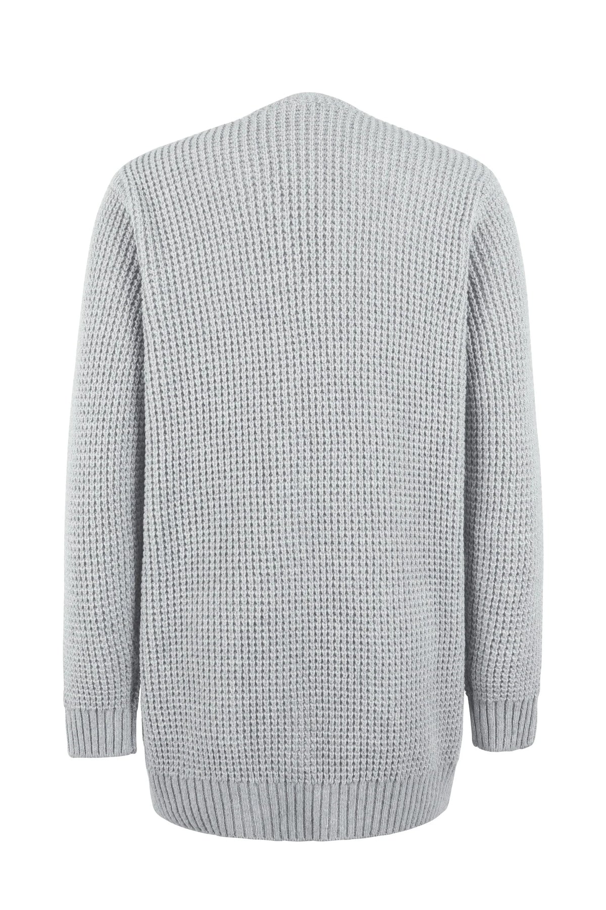 Tessalie | Women's Open-Front Waffle Knit Cardigan