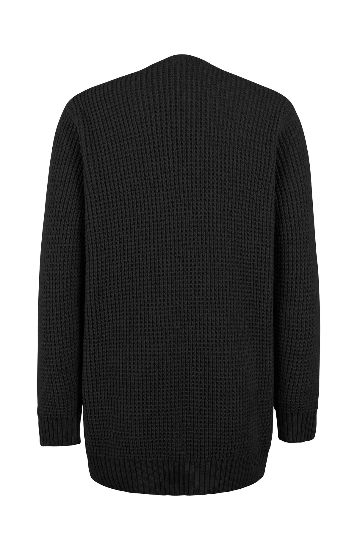 Tessalie | Women's Open-Front Waffle Knit Cardigan
