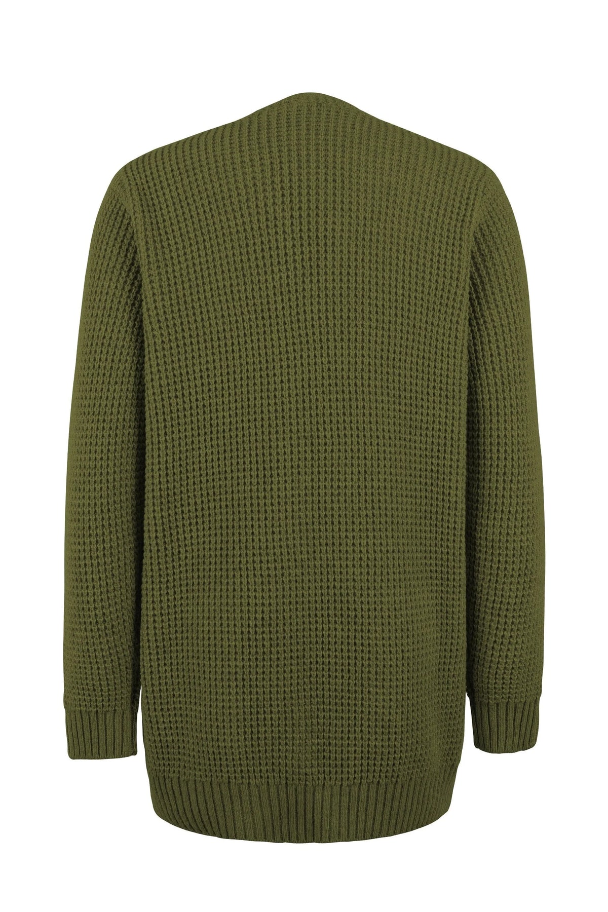 Tessalie | Women's Open-Front Waffle Knit Cardigan
