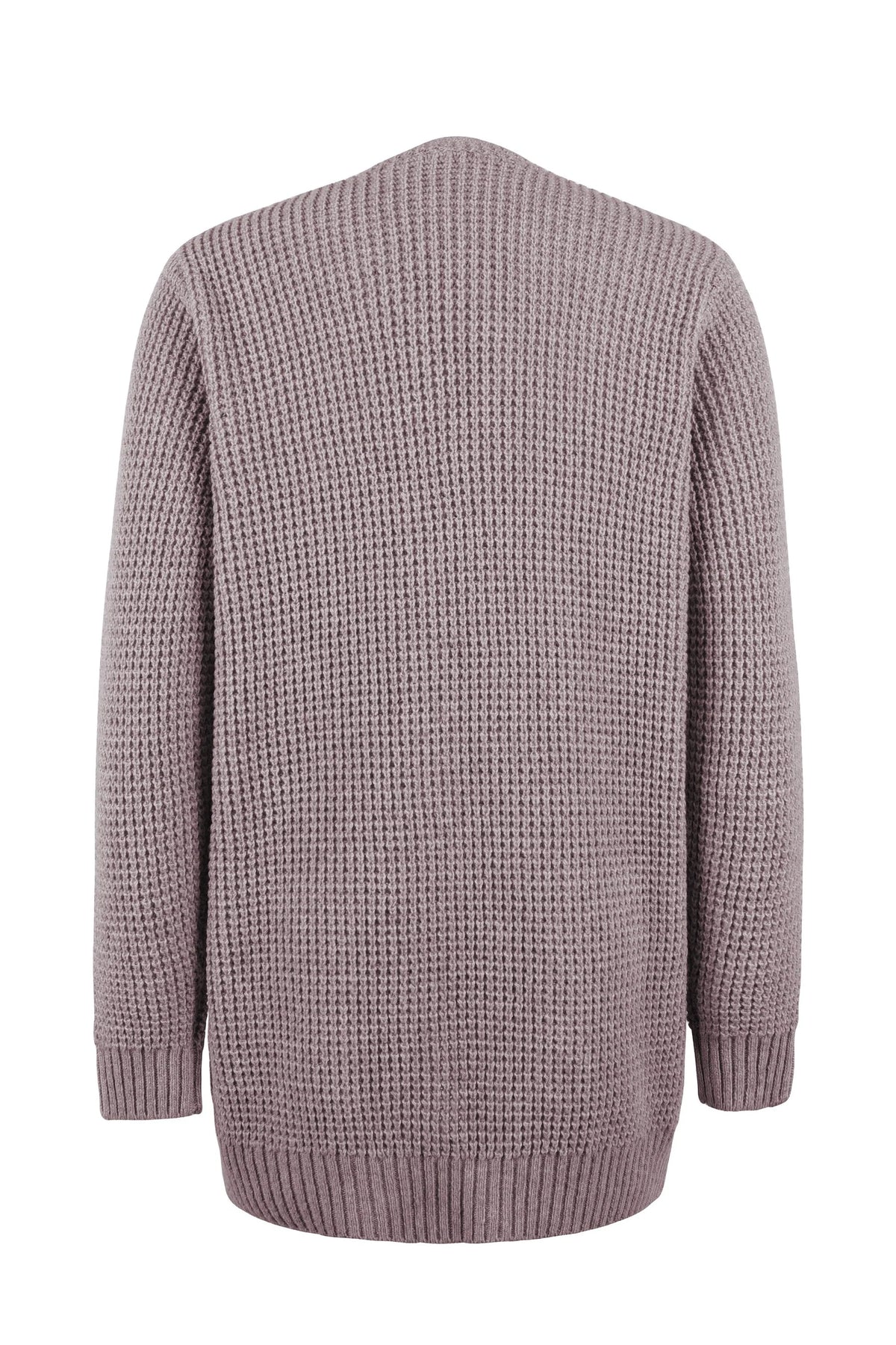 Tessalie | Women's Open-Front Waffle Knit Cardigan